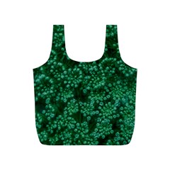 Green Queen Anne s Lace (up Close) Full Print Recycle Bag (s) by okhismakingart