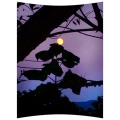 Moon And Catalpa Tree Back Support Cushion by okhismakingart