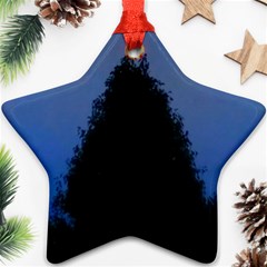 Tree And Moon Ornament (star)