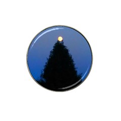 Tree And Moon Hat Clip Ball Marker by okhismakingart