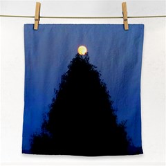 Tree and Moon Face Towel