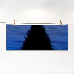 Tree and Moon Hand Towel