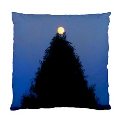 Tree And Moon Standard Cushion Case (one Side) by okhismakingart