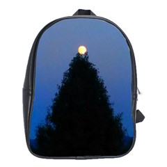 Tree and Moon School Bag (XL)