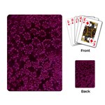 Dark Pink Queen Anne s Lace (Up Close) Playing Cards Single Design Back