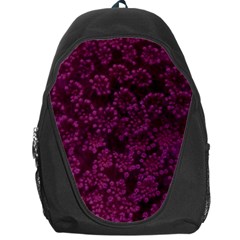 Dark Pink Queen Anne s Lace (up Close) Backpack Bag by okhismakingart