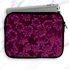 Dark Pink Queen Anne s Lace (up Close) Apple Ipad 2/3/4 Zipper Cases by okhismakingart