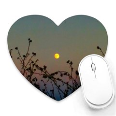 Moon And Thistle Heart Mousepads by okhismakingart