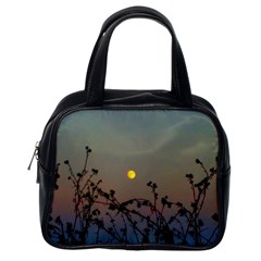 Moon And Thistle Classic Handbag (one Side) by okhismakingart