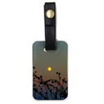 Moon and Thistle Luggage Tags (One Side)  Front