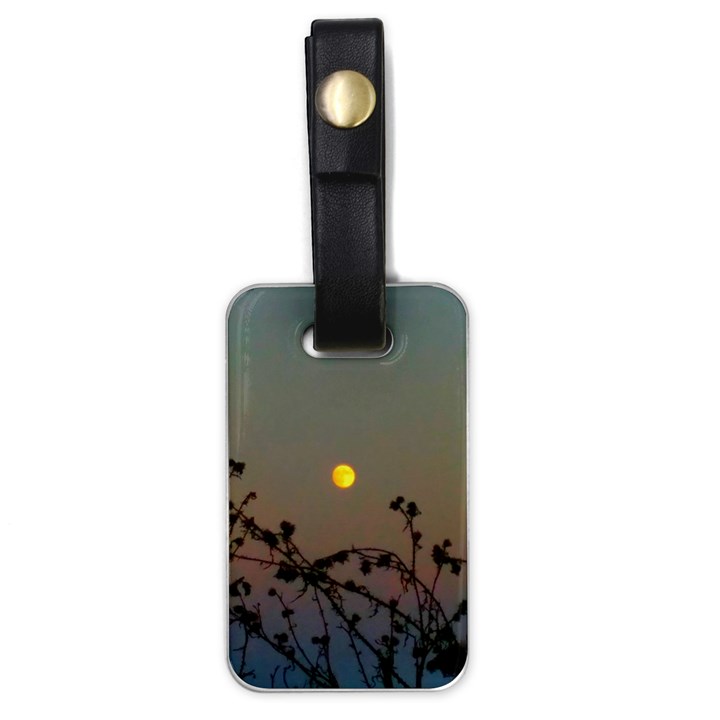 Moon and Thistle Luggage Tags (One Side) 