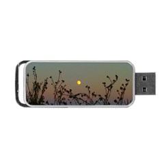 Moon And Thistle Portable Usb Flash (two Sides) by okhismakingart