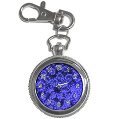 Blue Queen Anne s Lace (up Close) Key Chain Watches by okhismakingart