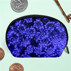 Blue Queen Anne s Lace (up Close) Accessory Pouch (large) by okhismakingart