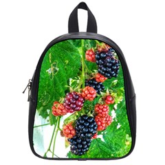 Blackberries School Bag (small) by okhismakingart