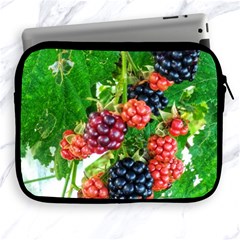 Blackberries Apple Ipad 2/3/4 Zipper Cases by okhismakingart