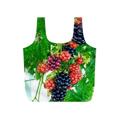 Blackberries Full Print Recycle Bag (s) by okhismakingart