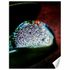 Rainbow Water Droplet Canvas 18  X 24  by okhismakingart