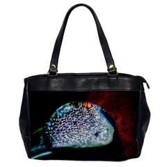 Rainbow Water Droplet Oversize Office Handbag by okhismakingart