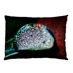 Rainbow Water Droplet Pillow Case (two Sides) by okhismakingart