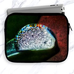 Rainbow Water Droplet Apple Ipad 2/3/4 Zipper Cases by okhismakingart