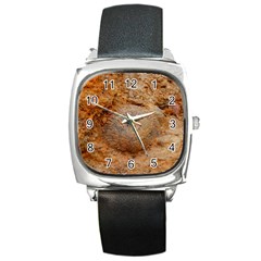 Shell Fossil Ii Square Metal Watch by okhismakingart