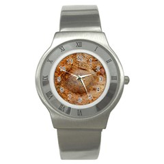 Shell Fossil Ii Stainless Steel Watch by okhismakingart