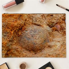 Shell Fossil Ii Cosmetic Bag (xxl) by okhismakingart