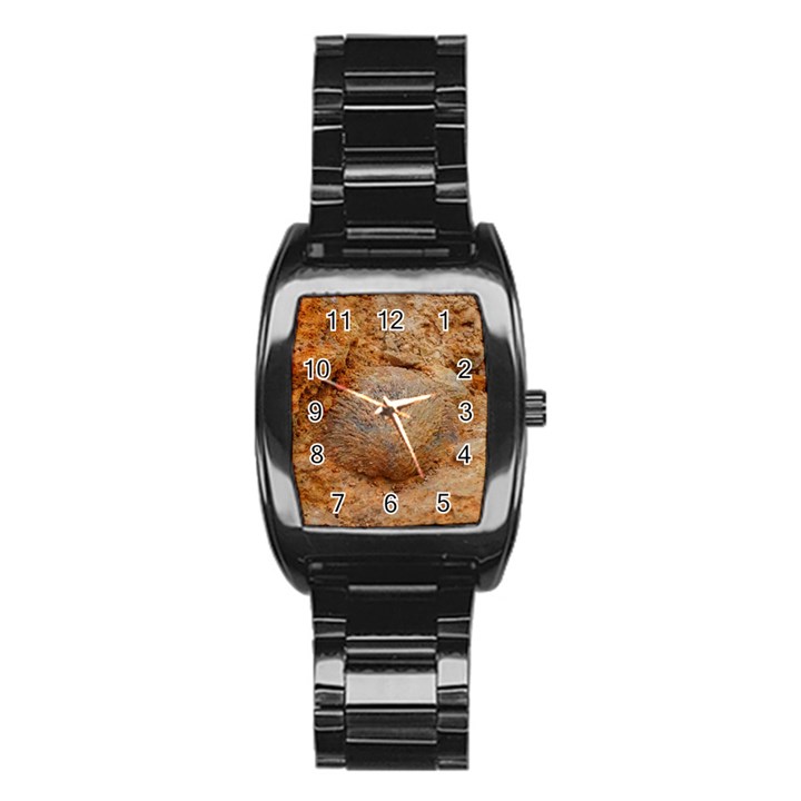 Shell Fossil II Stainless Steel Barrel Watch