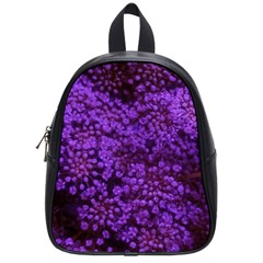 Purple Queen Anne s Lace Landscape School Bag (small) by okhismakingart