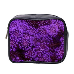 Purple Queen Anne s Lace Landscape Mini Toiletries Bag (two Sides) by okhismakingart