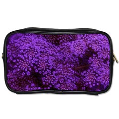 Purple Queen Anne s Lace Landscape Toiletries Bag (one Side) by okhismakingart