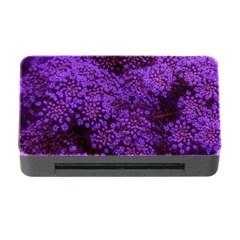 Purple Queen Anne s Lace Landscape Memory Card Reader With Cf by okhismakingart