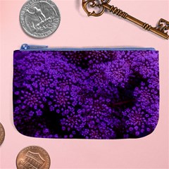 Purple Queen Anne s Lace Landscape Large Coin Purse by okhismakingart