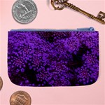 Purple Queen Anne s Lace Landscape Large Coin Purse Back