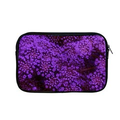 Purple Queen Anne s Lace Landscape Apple Macbook Pro 13  Zipper Case by okhismakingart