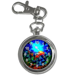 Psychedelic Spaceship Key Chain Watches by okhismakingart