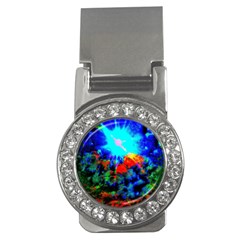 Psychedelic Spaceship Money Clips (cz)  by okhismakingart