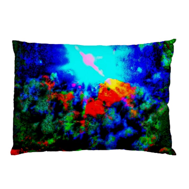 Psychedelic Spaceship Pillow Case