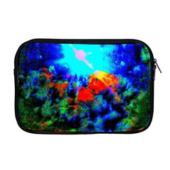 Psychedelic Spaceship Apple Macbook Pro 17  Zipper Case by okhismakingart