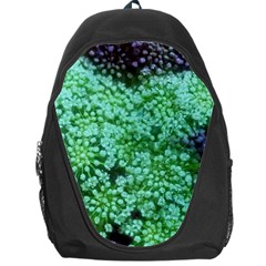 Green Queen Anne s Lace Landscape Backpack Bag by okhismakingart