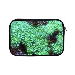 Green Queen Anne s Lace Landscape Apple Ipad Mini Zipper Cases by okhismakingart