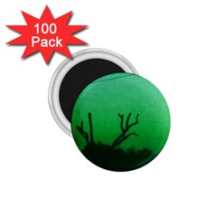 Creepy Green Scene 1 75  Magnets (100 Pack)  by okhismakingart