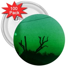 Creepy Green Scene 3  Buttons (100 Pack)  by okhismakingart