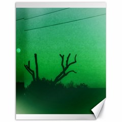 Creepy Green Scene Canvas 18  X 24  by okhismakingart