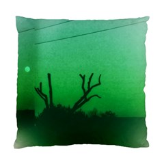 Creepy Green Scene Standard Cushion Case (one Side) by okhismakingart