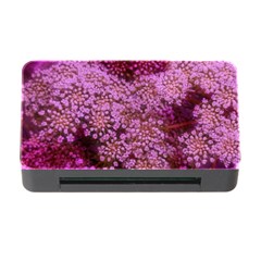 Pink Queen Anne s Lace Landscape Memory Card Reader With Cf by okhismakingart