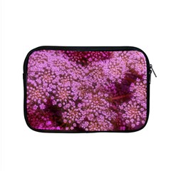 Pink Queen Anne s Lace Landscape Apple Macbook Pro 15  Zipper Case by okhismakingart