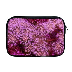 Pink Queen Anne s Lace Landscape Apple Macbook Pro 17  Zipper Case by okhismakingart