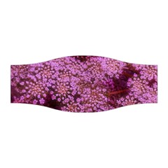 Pink Queen Anne s Lace Landscape Stretchable Headband by okhismakingart